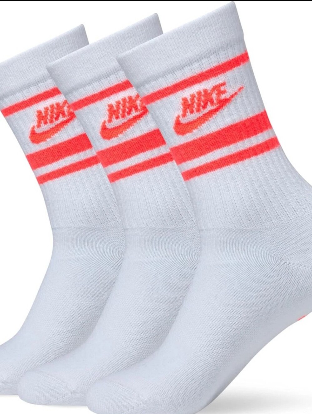 Nike Sportswear Dri-Fit Everyday Essentials Crew Socks 3 Pack L